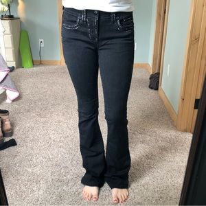 Miss Me Bootcut Black Jeans